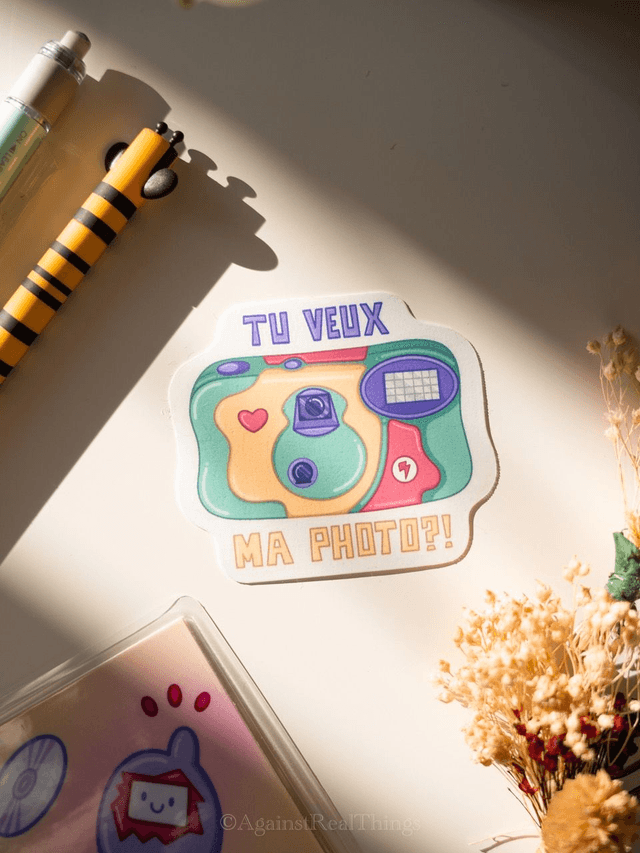Sticker Tu Veux Ma Photo?