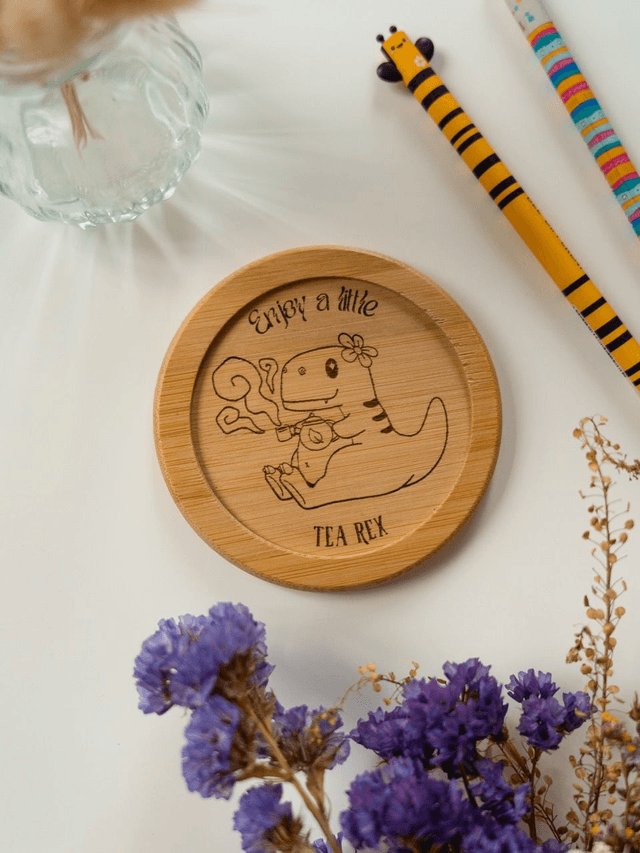 Sous-Verre Tea-Rex